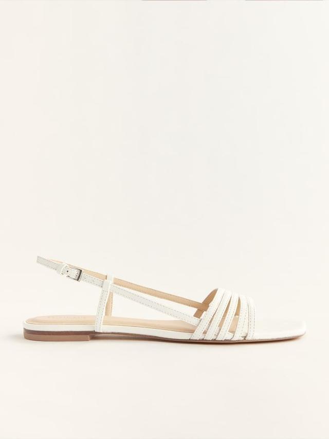 Millie Lattice Flat Sandal Product Image