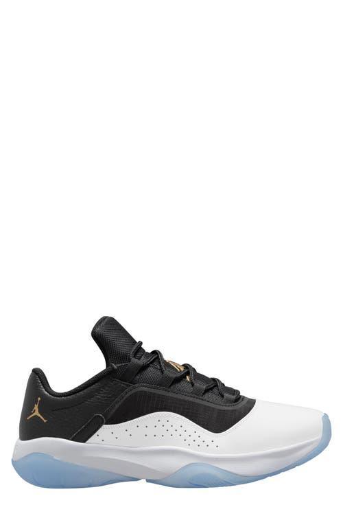 Jordan Mens Jordan AJ 11 Comfort Low - Mens Basketball Shoes Black/White/Metallic Gold Product Image