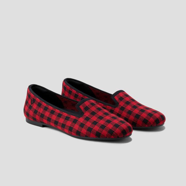 Round-Toe Woven Knit Loafer (Audrey) Product Image