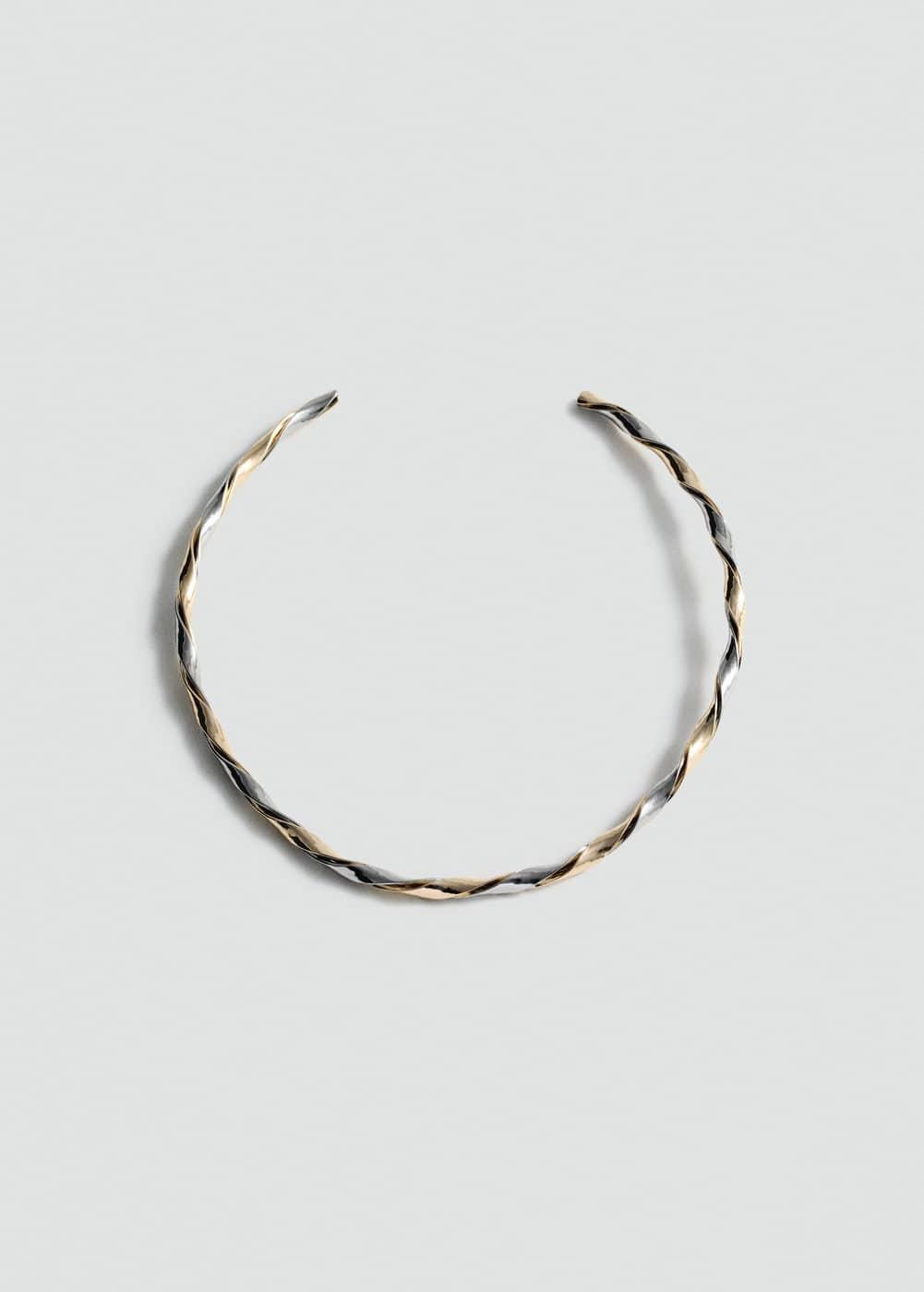 MANGO - Irregular combined necklace - One size - Women Product Image