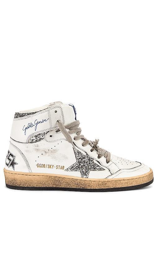 Golden Goose Womens Sky Star High Top Sneakers Product Image