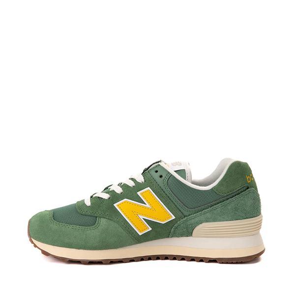 Womens New Balance 574 Athletic Shoe - Mallard / Ginger Lemon / Sea Salt Product Image