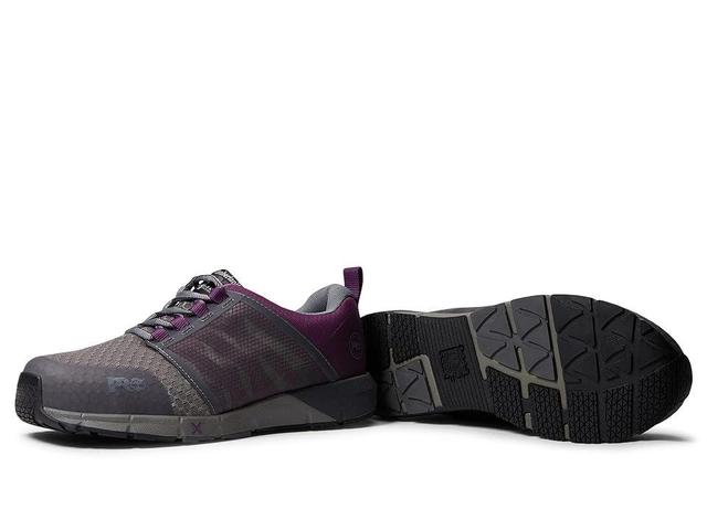 Timberland PRO Radius Composite Safety Toe (Grey/Purple) Women's Shoes Product Image