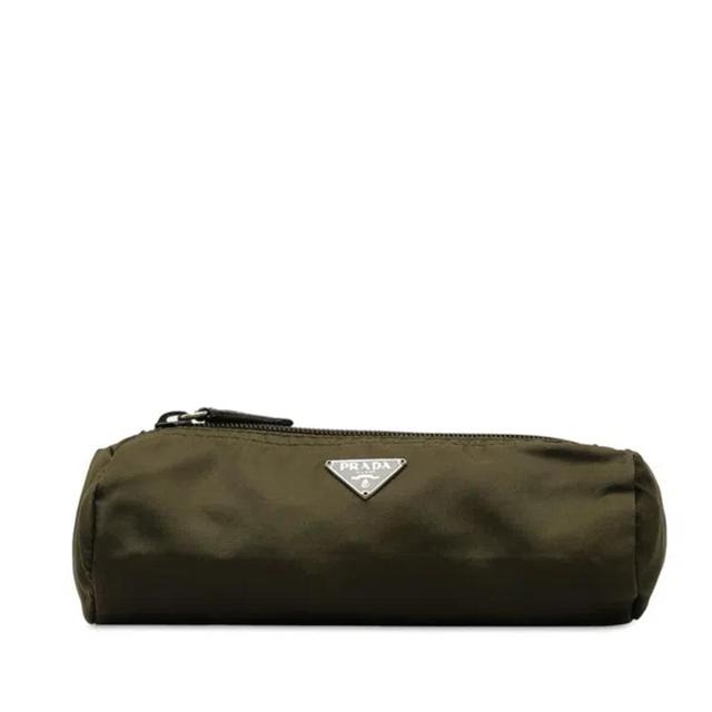 Tessuto Khaki Synthetic Clutch Bag () Product Image