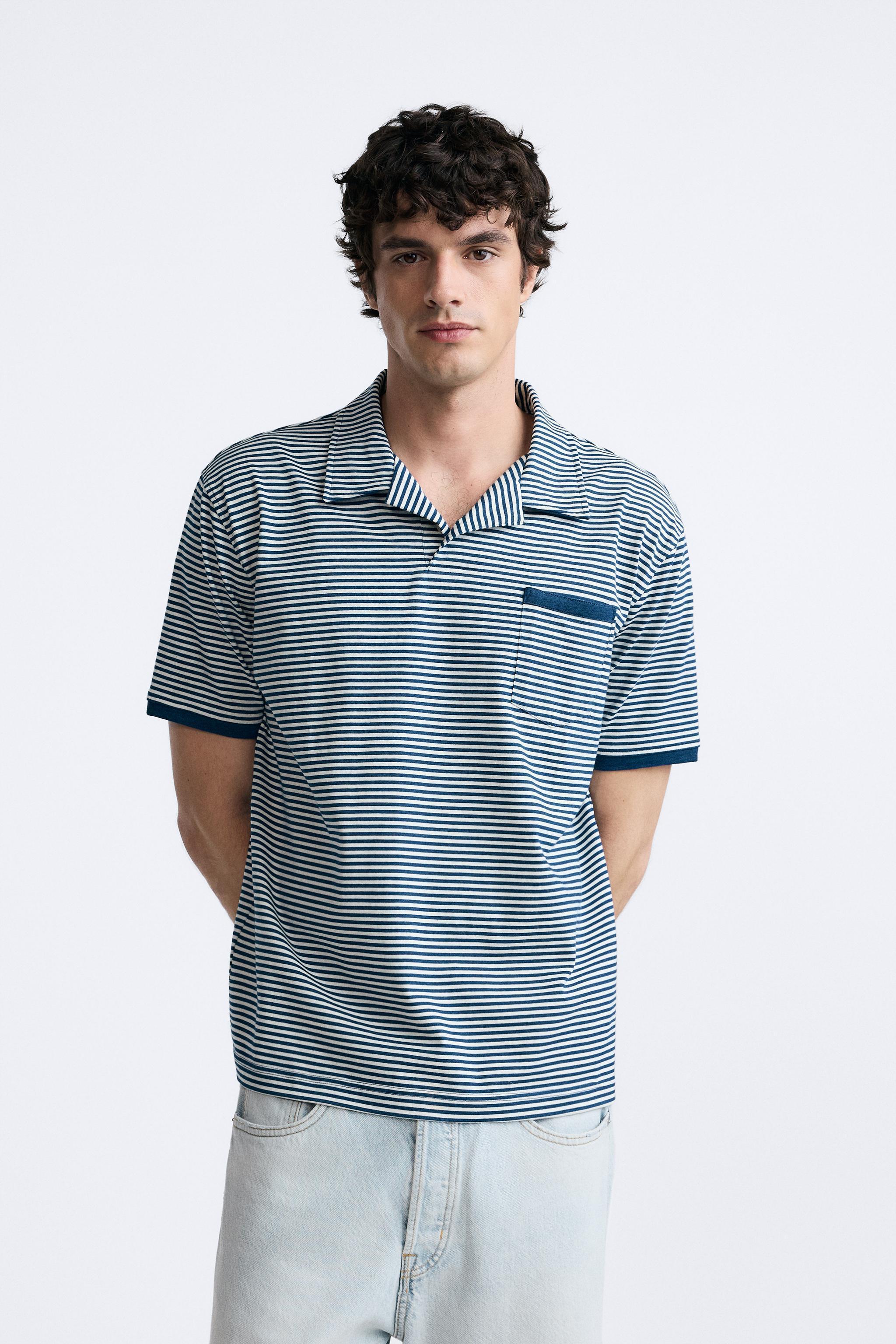 STRIPED JACQUARD POLO Product Image