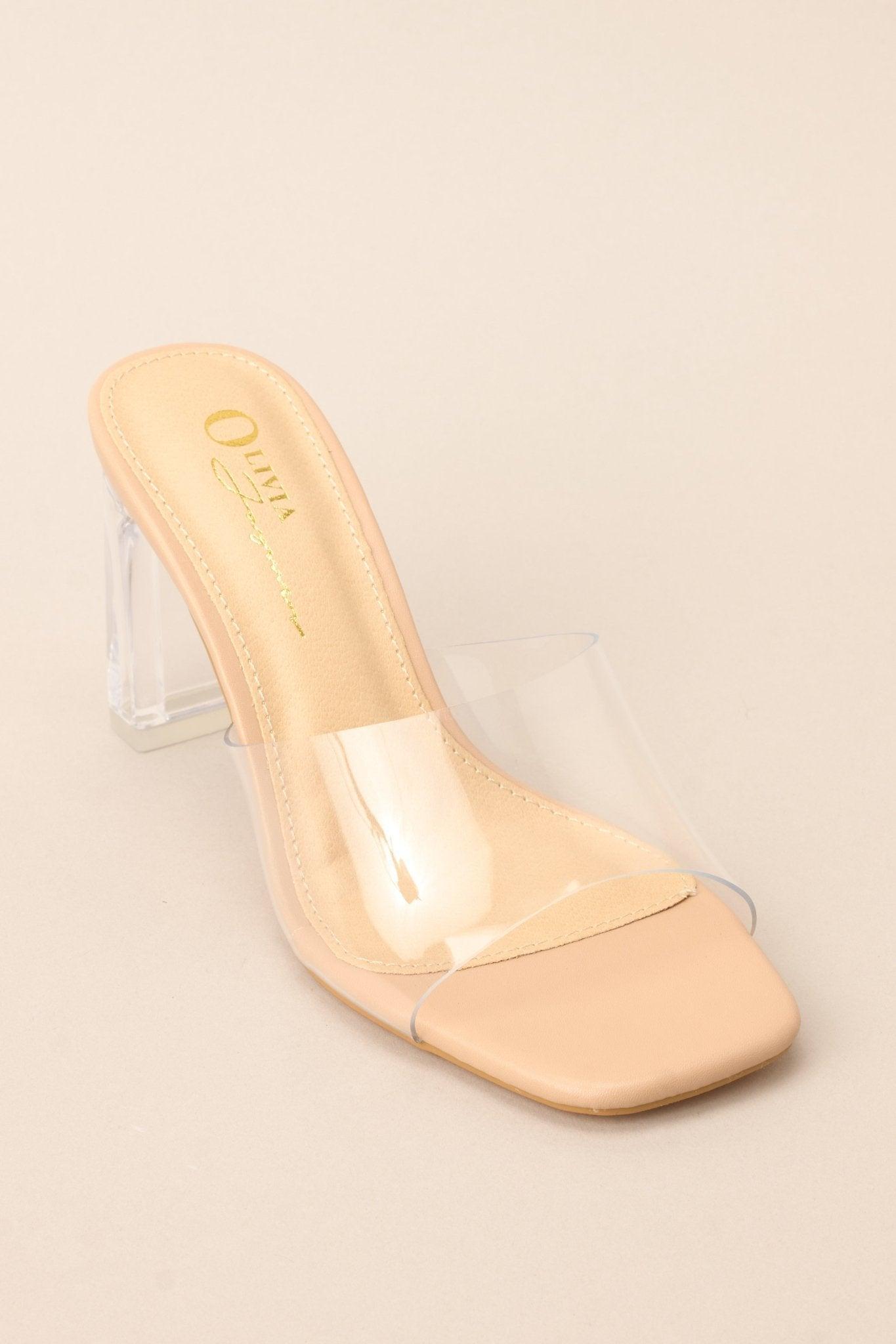 Bring Down The House Clear Heels product image