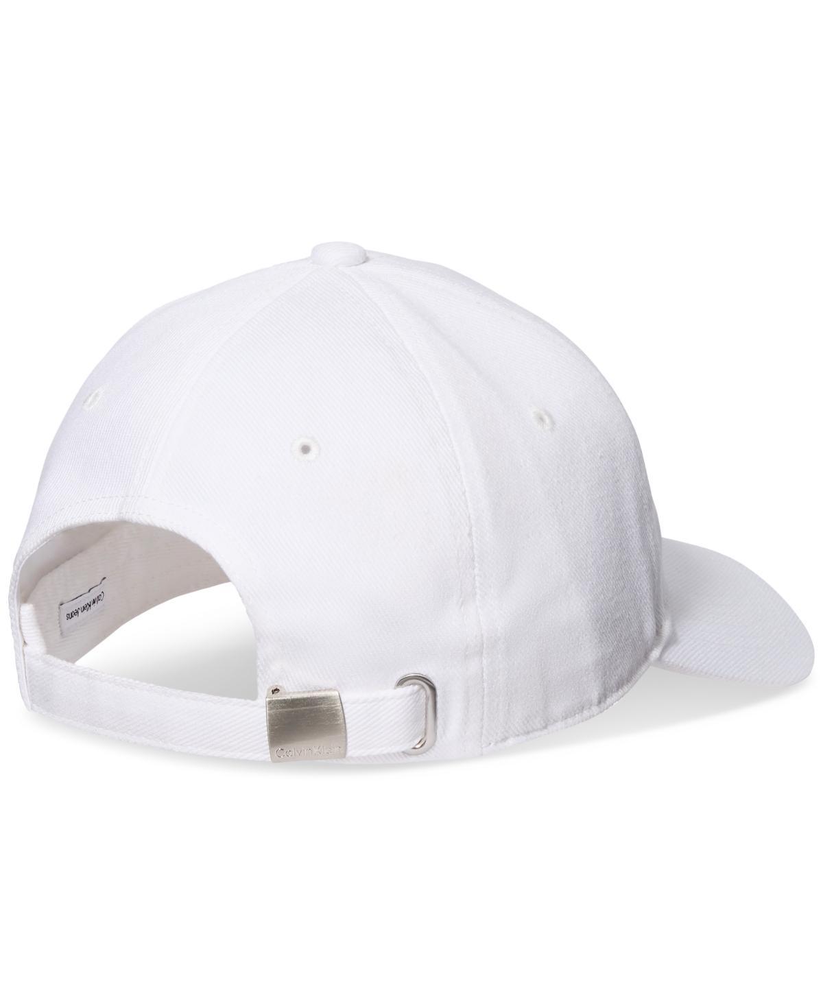 Calvin Klein Mens Embroidered Small Monogram Twill Baseball Cap Product Image