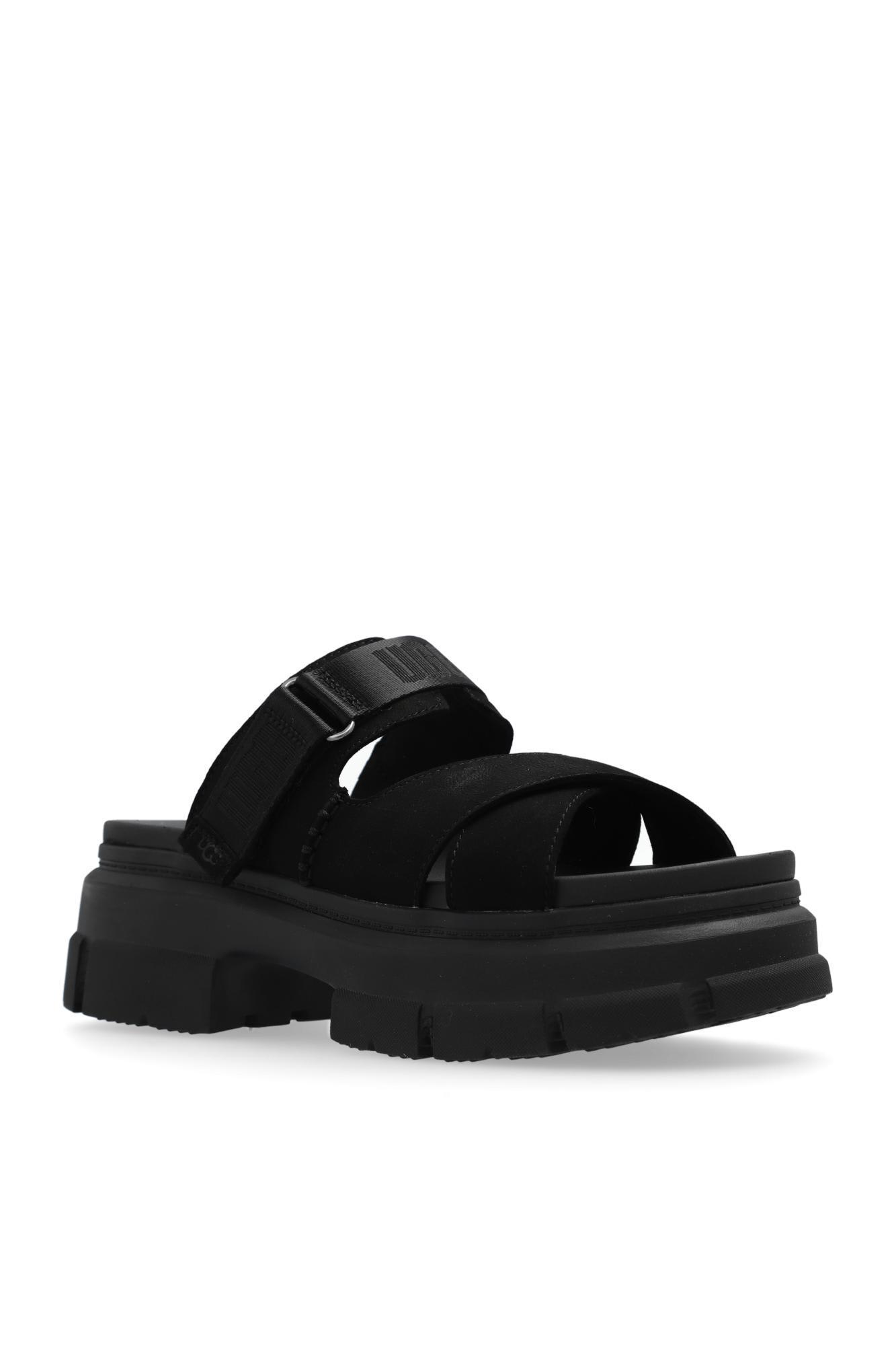 Ashton Lug Sandal In Black Product Image