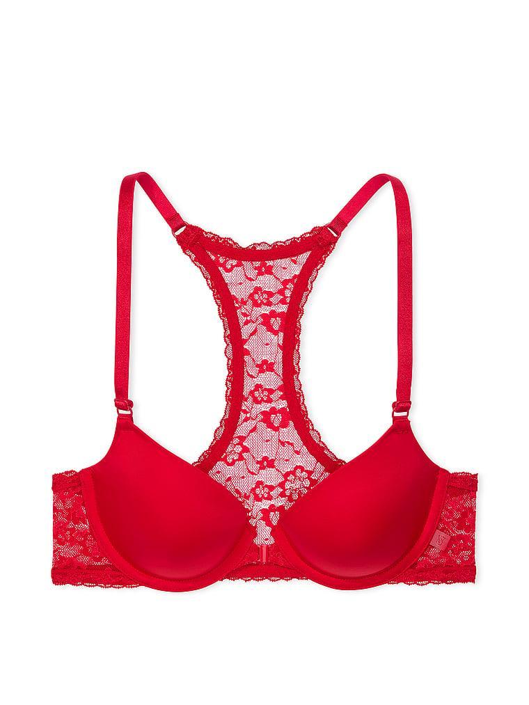 Sexy Tee Smooth Lightly Lined Front-Close Demi Bra Product Image