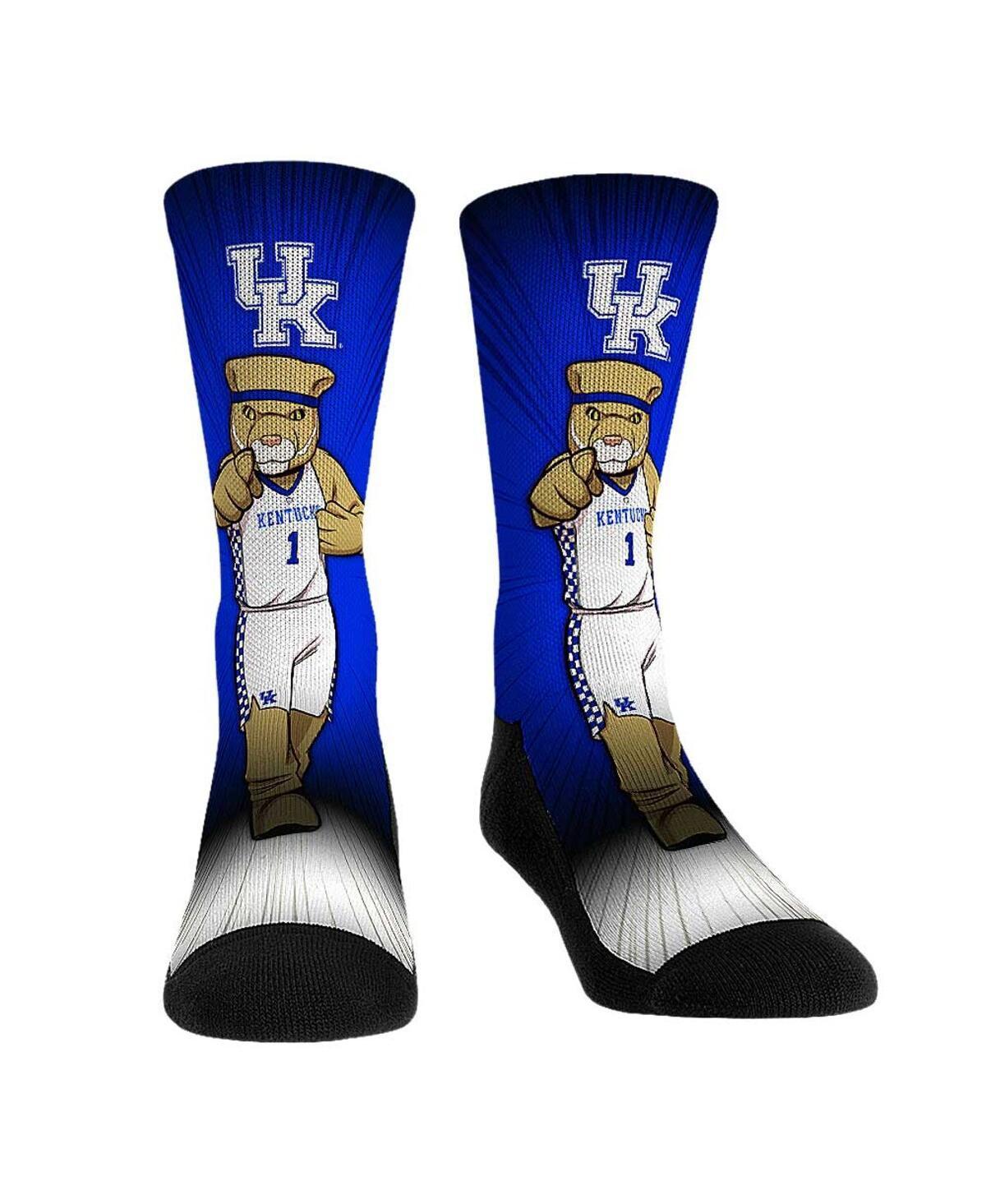 Rock Em Socks Kentucky Wildcats Mascot Pump Up Crew Socks, Mens Product Image