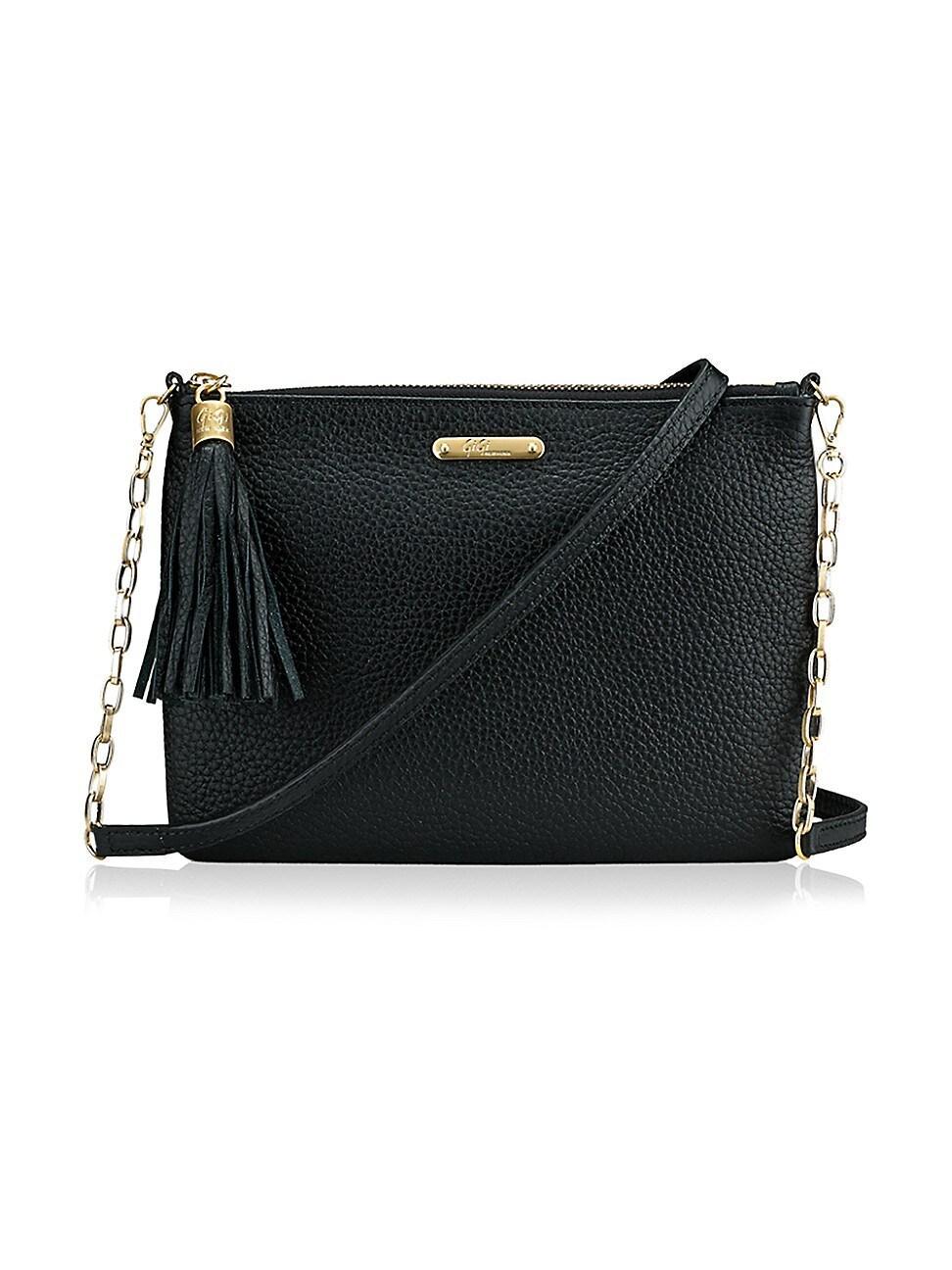 Womens Chelsea Leather Crossbody Bag Product Image