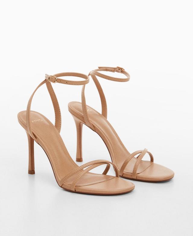 Mango Womens Strappy Heeled Sandals Product Image