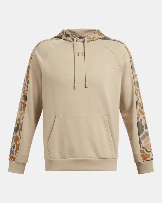 Men's UA Rival Fleece Camo Blocked Hoodie Product Image