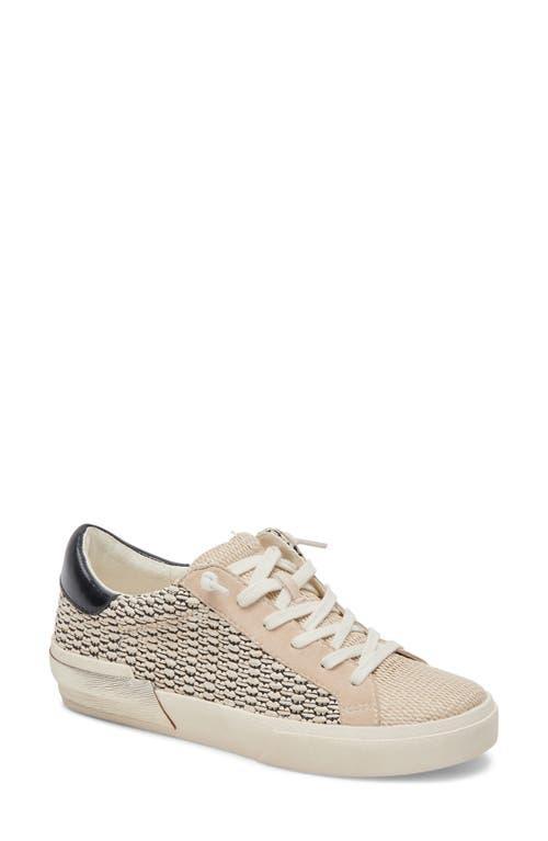 Zina Sneaker In White/tan Leather Product Image