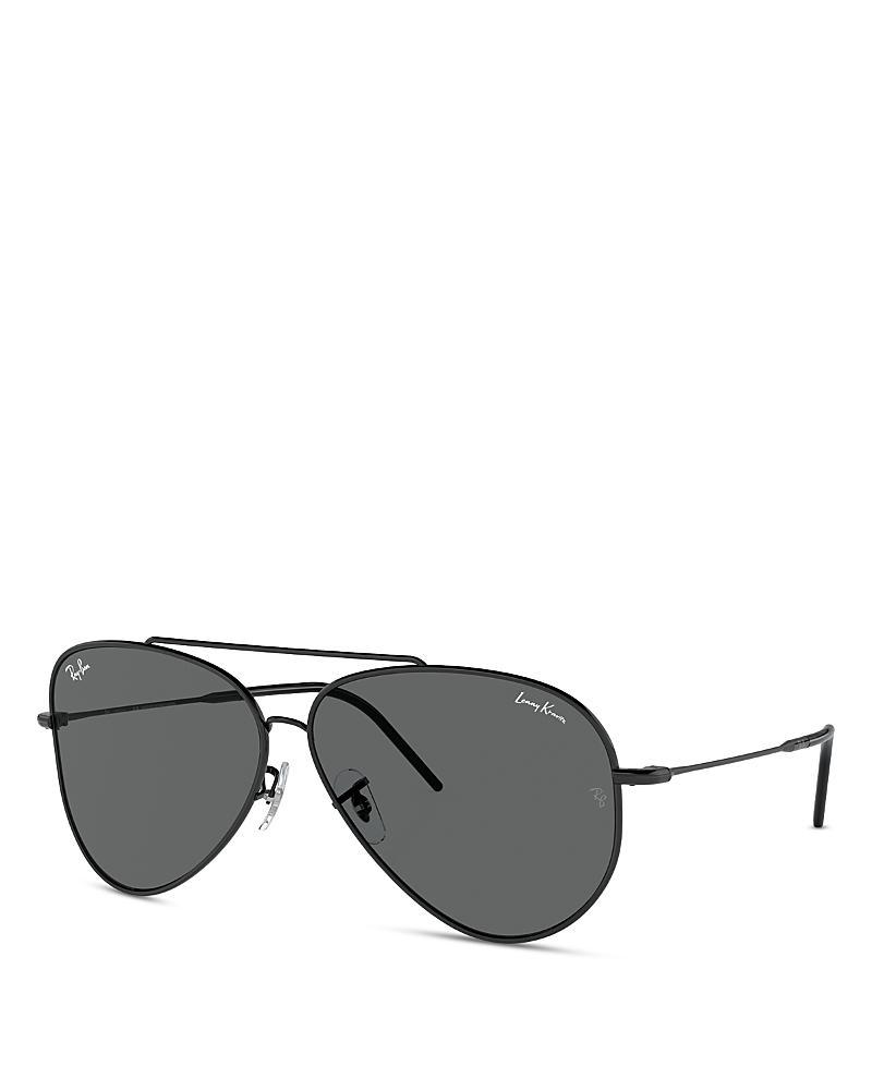 Ray-Ban Aviator Reverse Sunglasses, 62mm Product Image