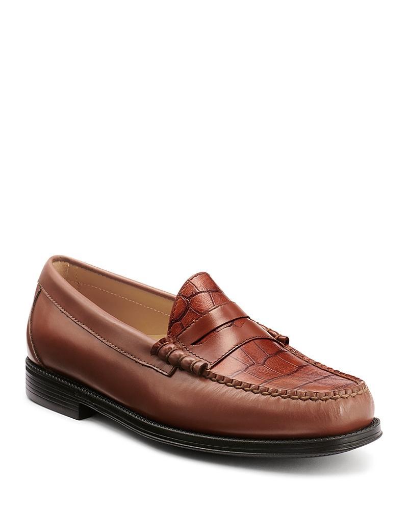 G.H. Bass Mens Larkin Tassel Brogue Leather Weejun Loafers Product Image