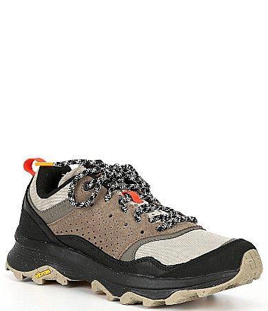 Merrell Mens Speed Solo Waterproof Suede Hiking Sneakers Product Image