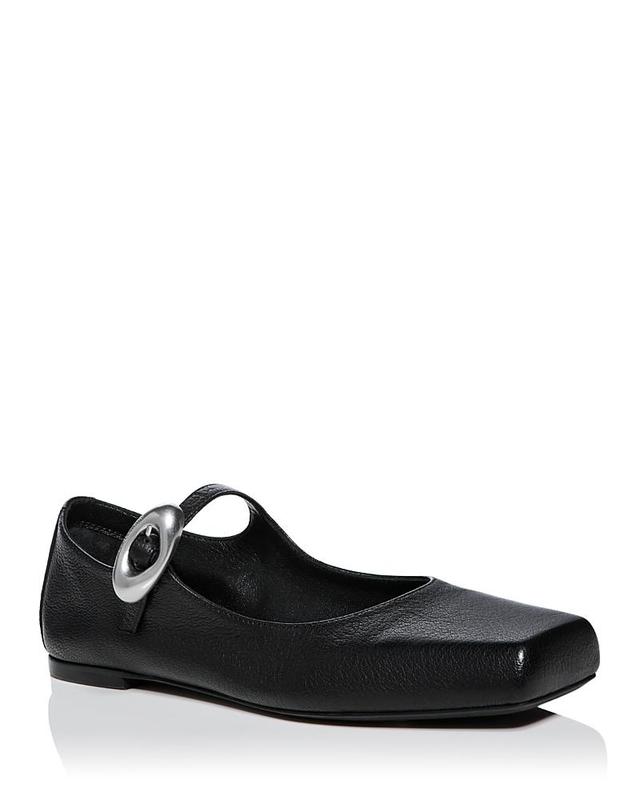 Alexander Wang Womens Billie Square Mary Jane Flats Product Image