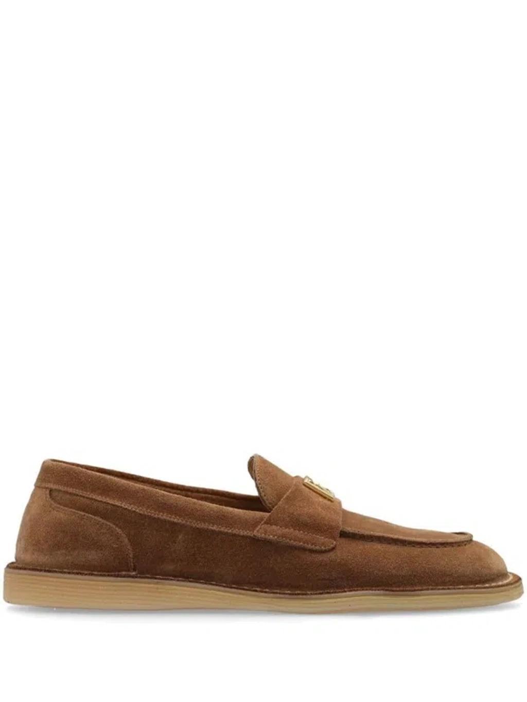 DOLCE & GABBANA Loafers In Brown product image