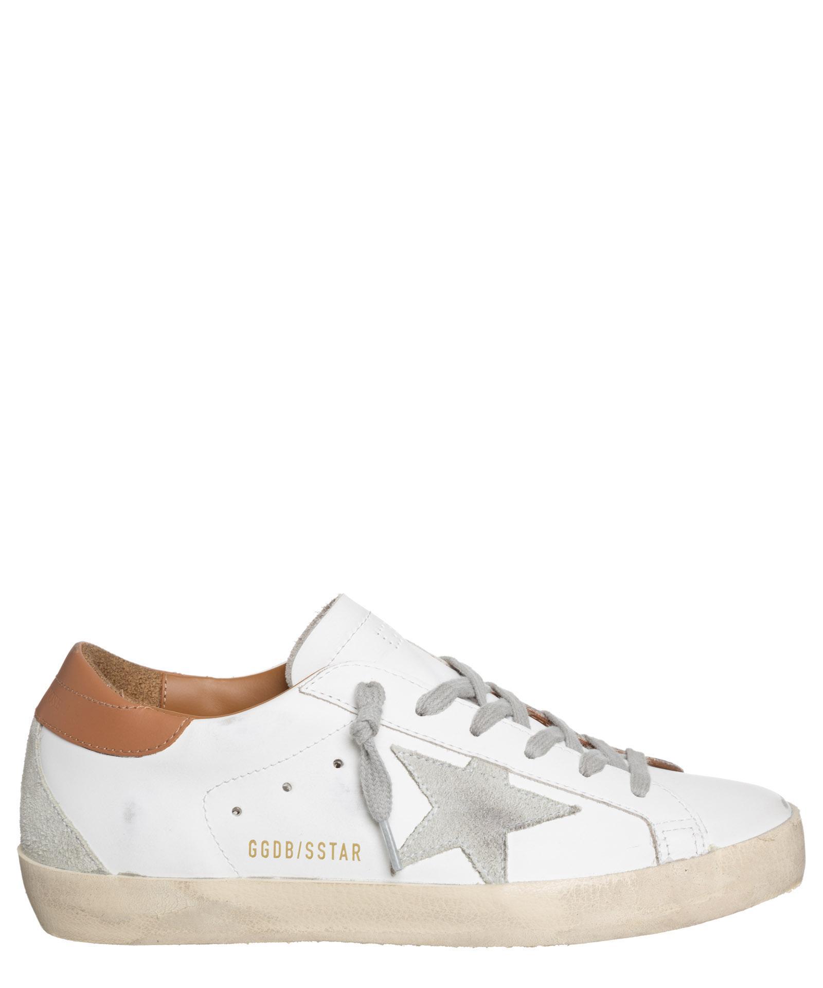 Golden Goose Superstar Sneaker in White Product Image