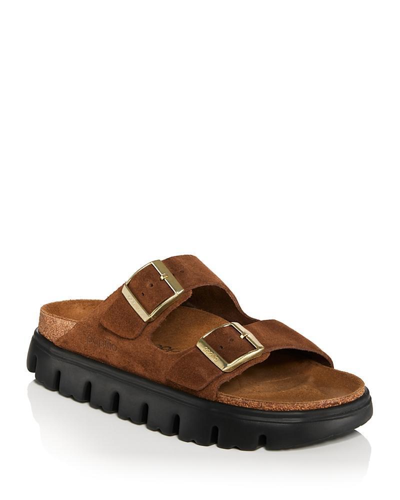 Papillio by Birkenstock Womens Arizona Chunky Suede Platform Sandals Product Image