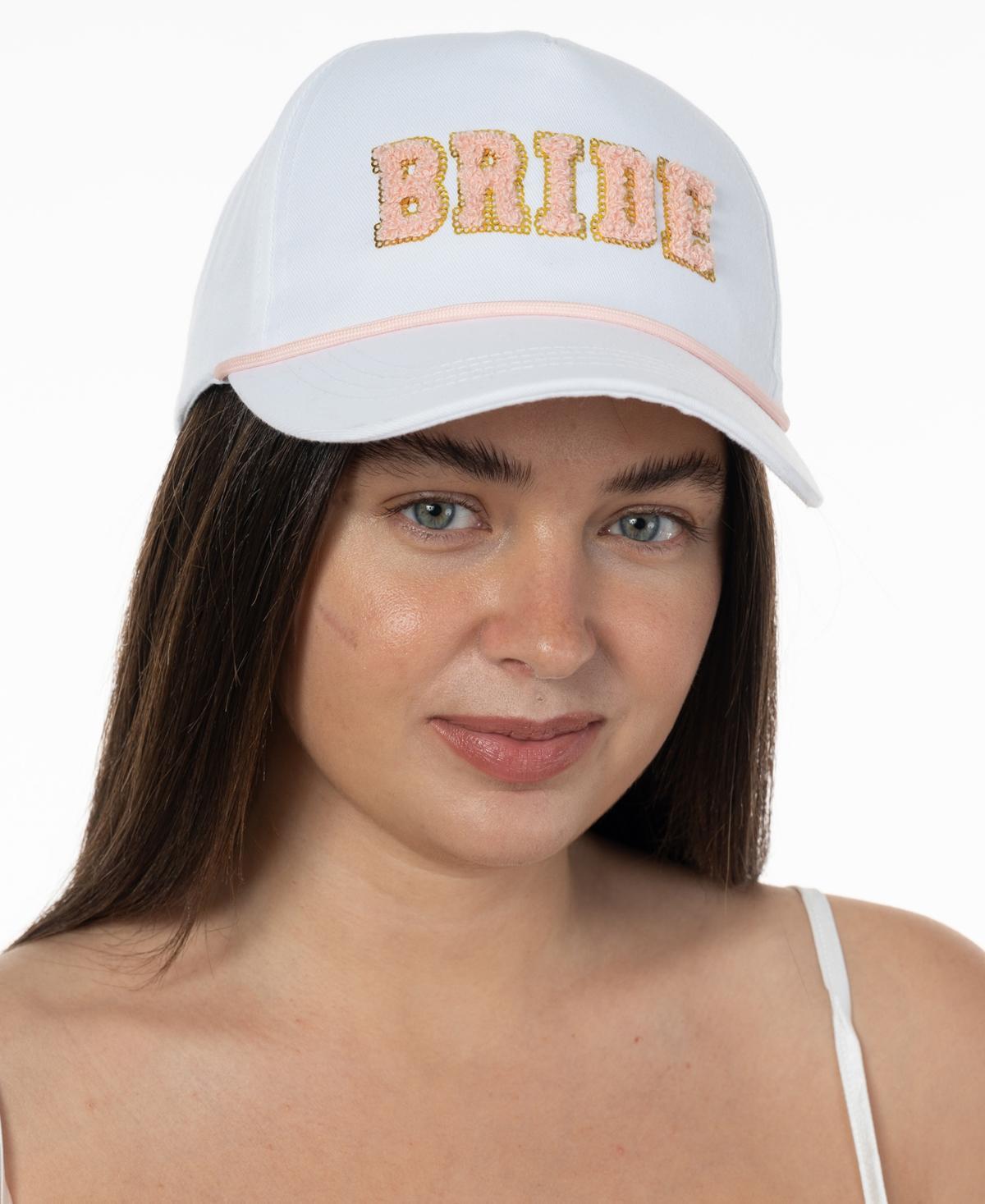 Bellissima Millinery Collection Womens Terry Bride Baseball Cap Product Image