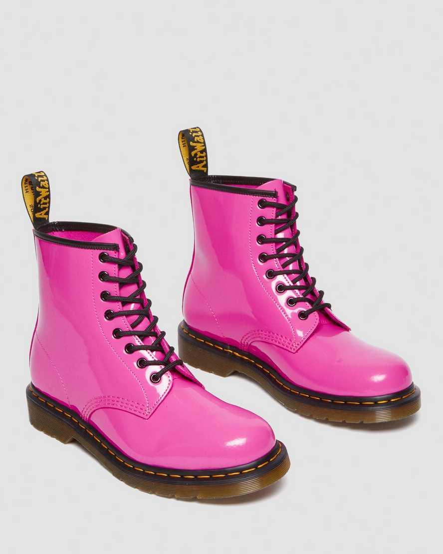 1460 Women's Patent Leather Lace Up Boots Product Image