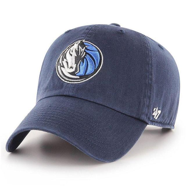 Mens 47 Dallas Mavericks Logo Clean Up Adjustable Hat, Blue Product Image