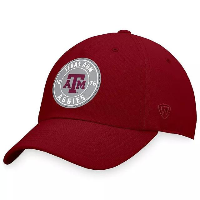 Mens Top of the World Maroon Texas A&M Aggies Region Adjustable Hat Product Image