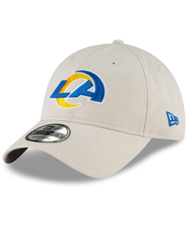 Mens New Era Khaki Los Angeles Rams DB Playmaker 9TWENTY Adjustable Hat Product Image