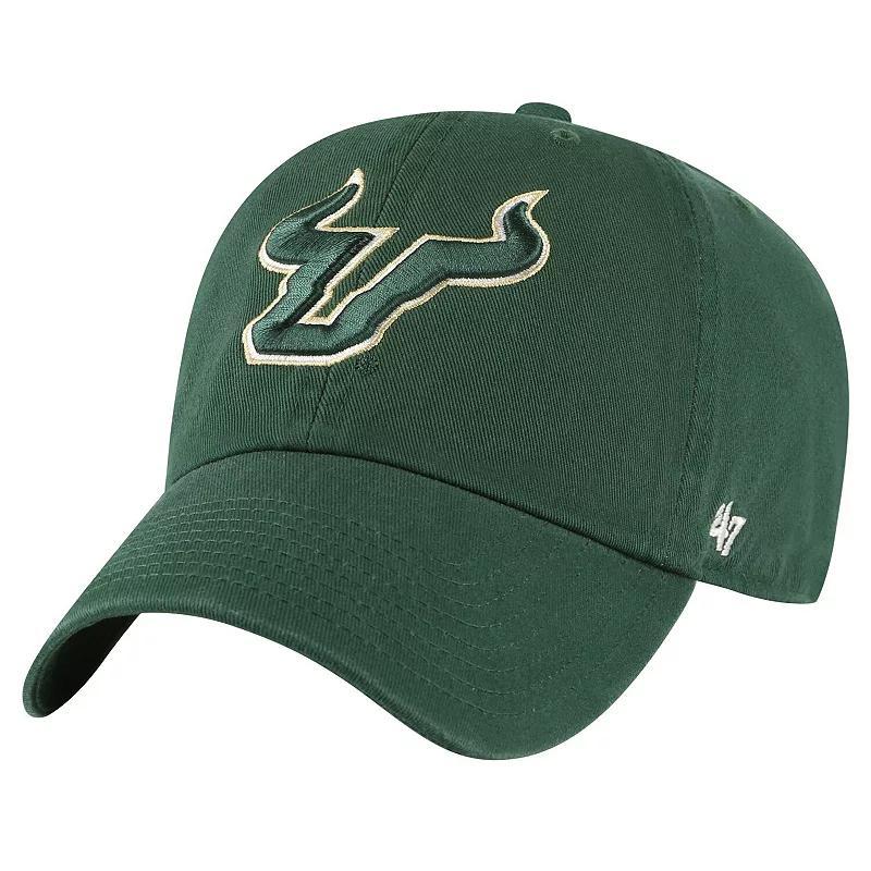 Mens 47 Green South Florida Bulls Vintage Clean Up Adjustable Hat Product Image