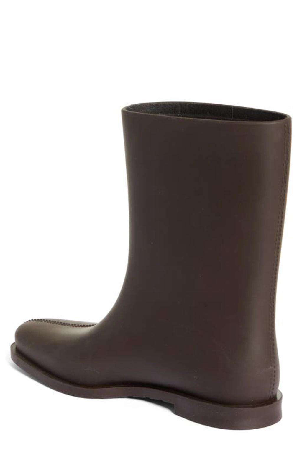 10mm The Rain Rubber Boots In Brown Product Image