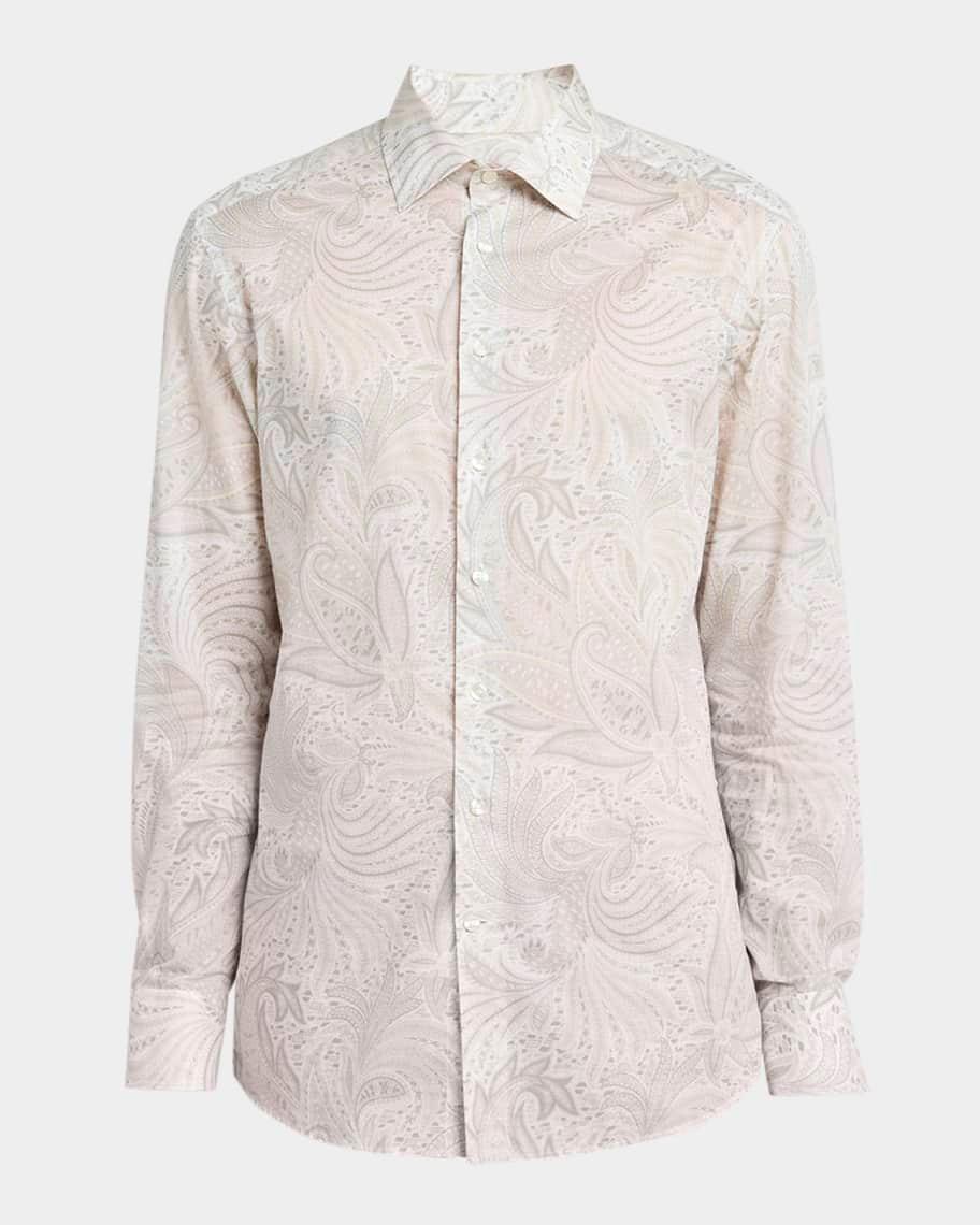 Men's Paisley Sport Shirt Product Image