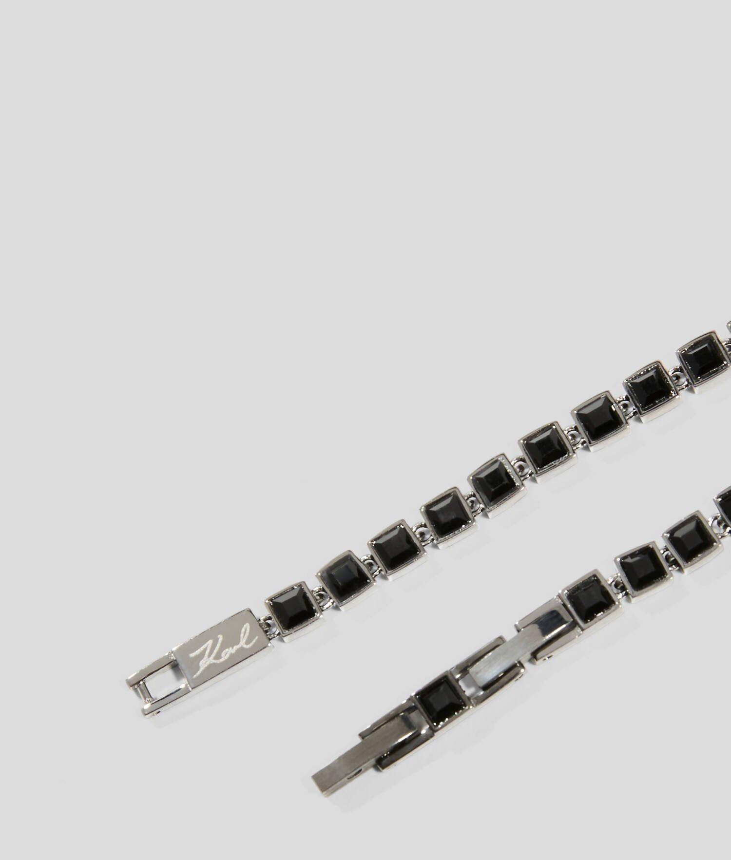 BLACK CRYSTALS BRACELET Product Image