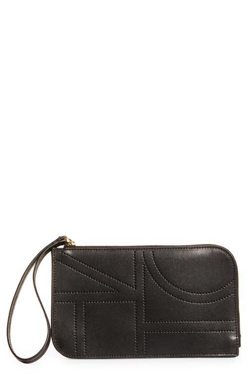 Totme Monogram Leather Wristlet Product Image