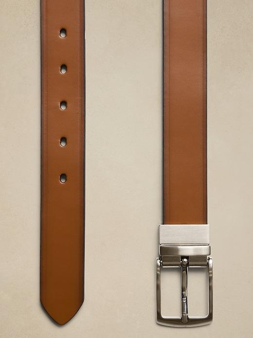 Reversible Leather Dress Belt Product Image