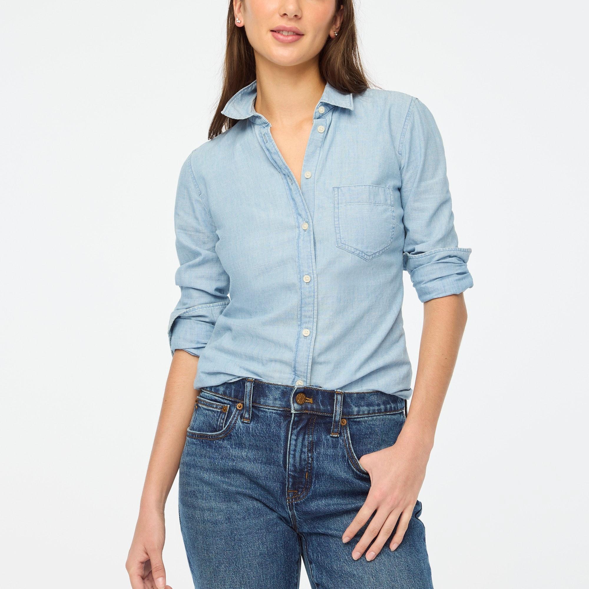 Chambray shirt in signature fit product image