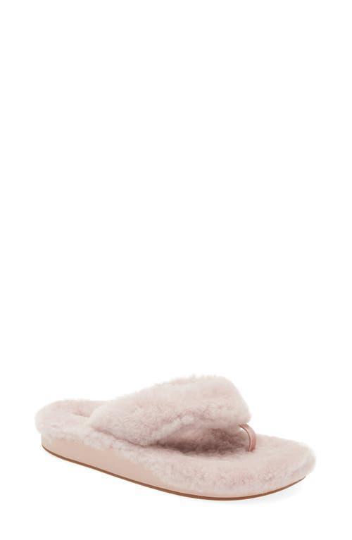 OluKai Kipea Heu Genuine Shearling Slide Sandal Product Image