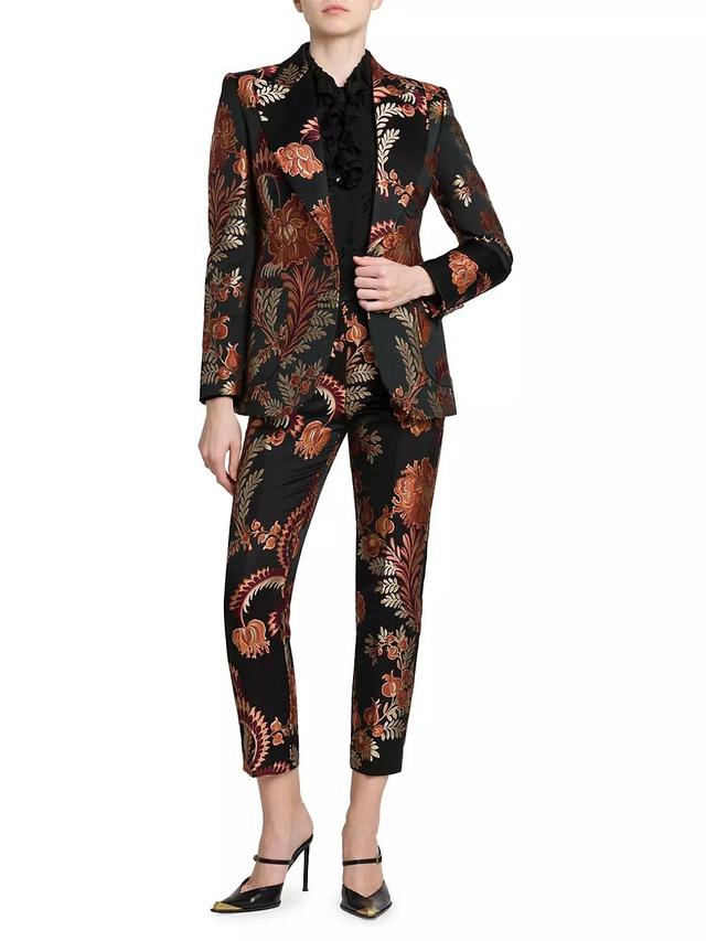 Floral Brocade Blazer Product Image