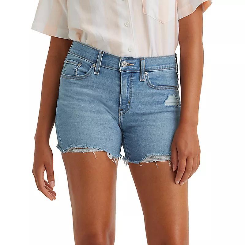 Womens Levis Mid-Length Jean Shorts Product Image