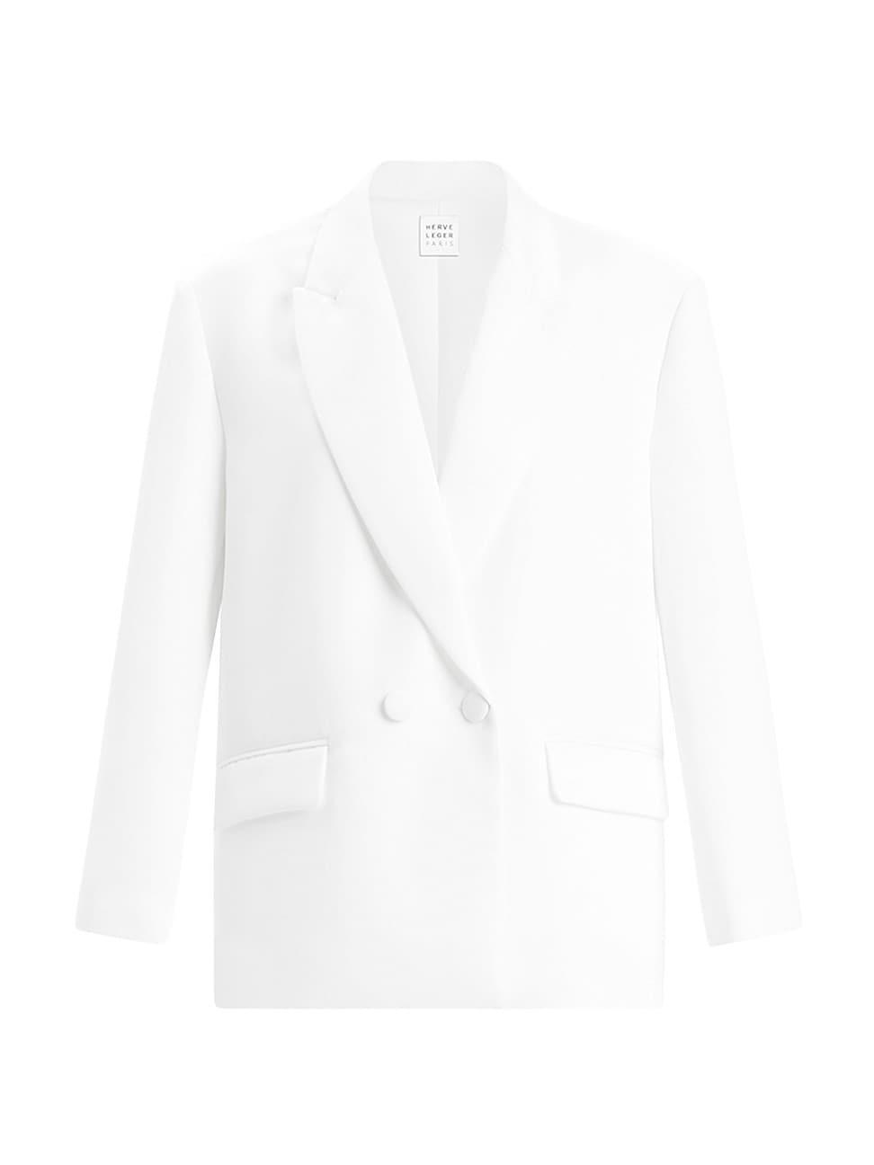 Womens Pim Satin Double-Breasted Blazer Product Image