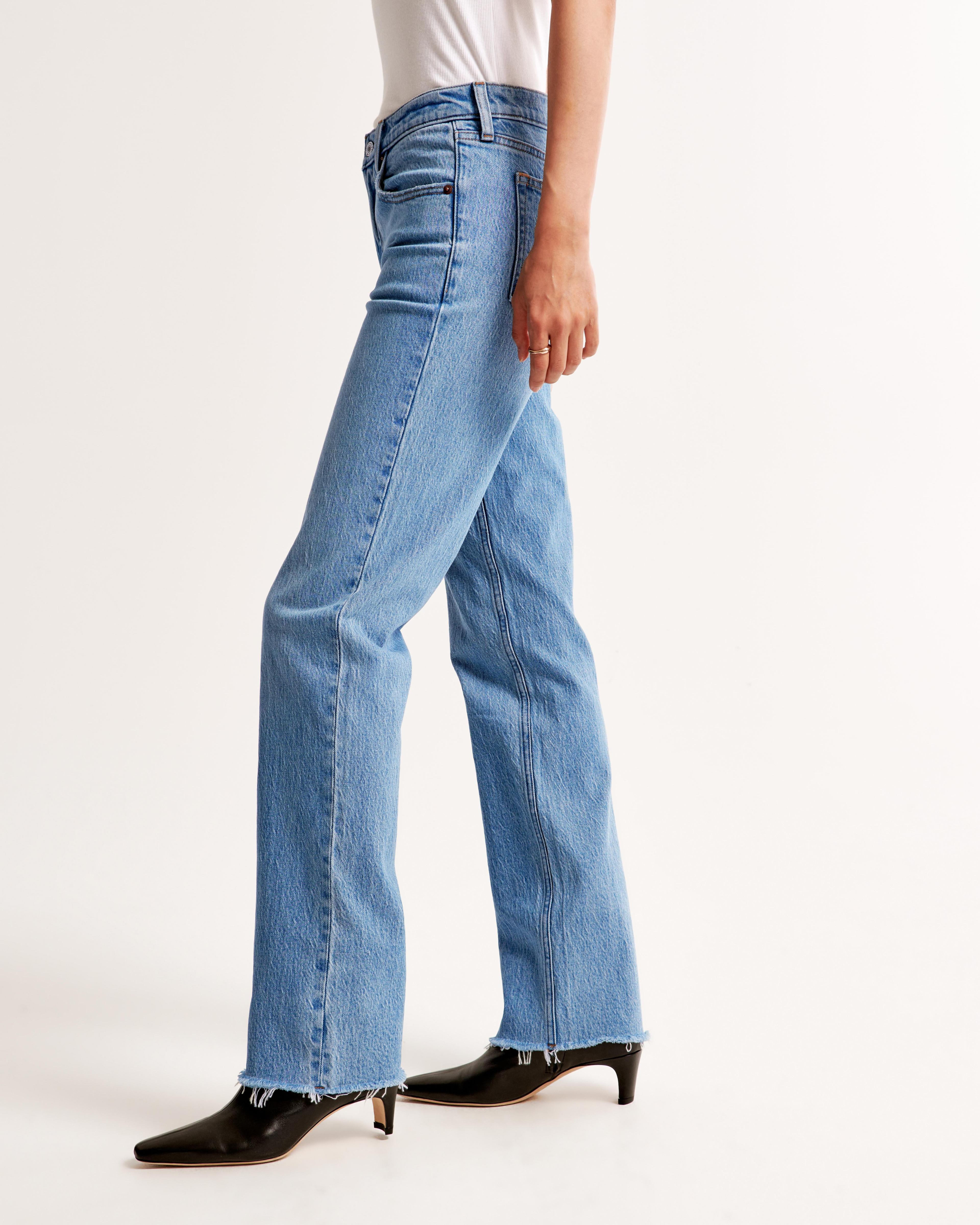 Mid Rise 90s Straight Jean Product Image