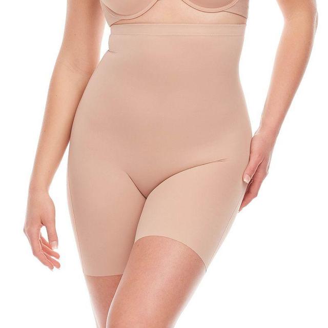 RED HOT by SPANX Womens Moderate Control Shapewear Flawless Finish High-Waist Mid-Thigh 10240R Product Image