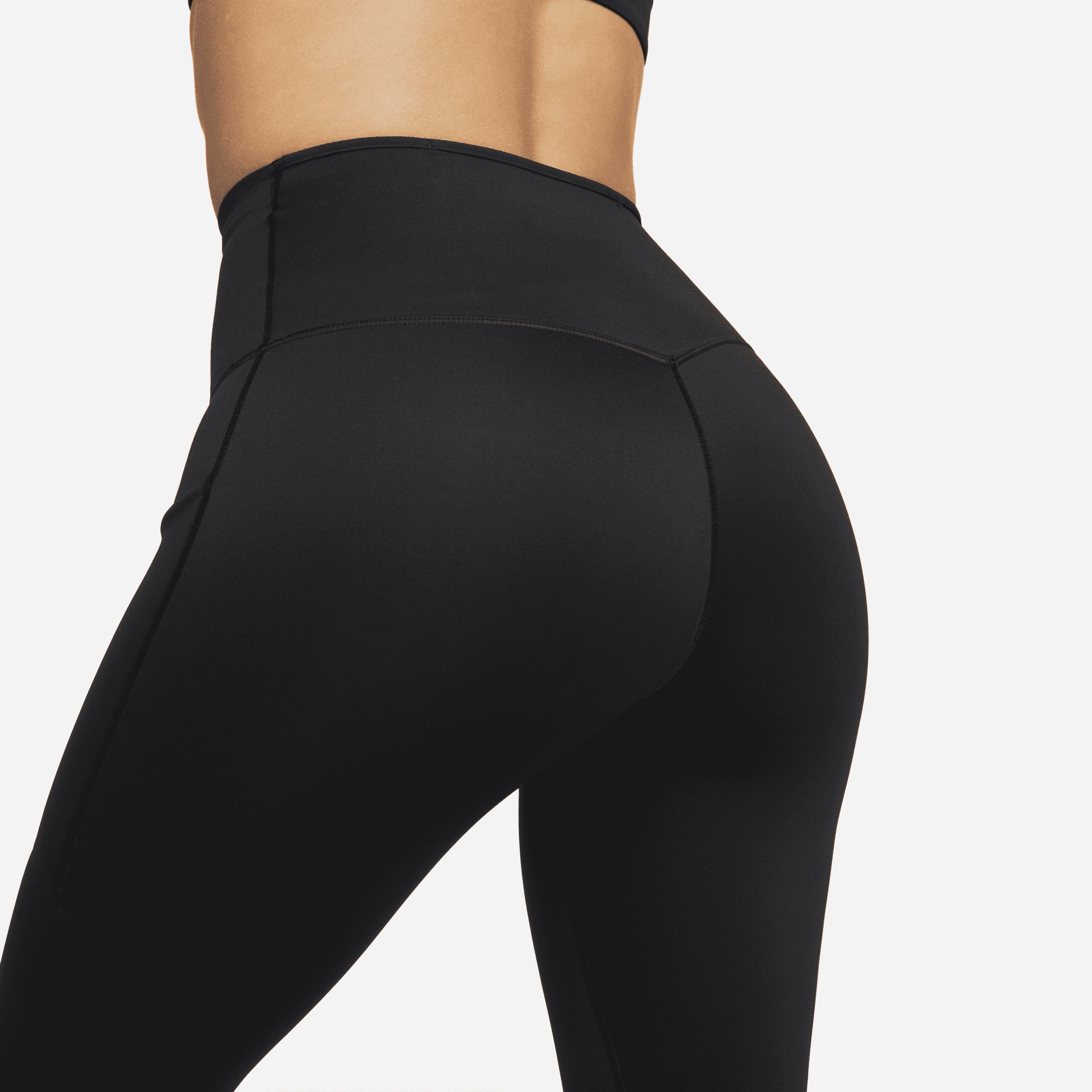 Nike Go Women's Firm-Support High-Waisted Capri Leggings with Pockets Product Image