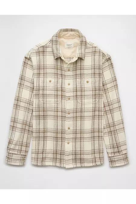 AE Textured Flannel Shirt Mens Product Image