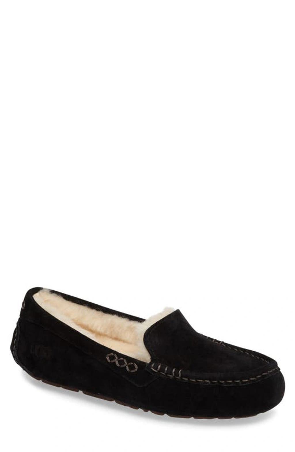 Ansley Water Resistant Slipper In Black Product Image