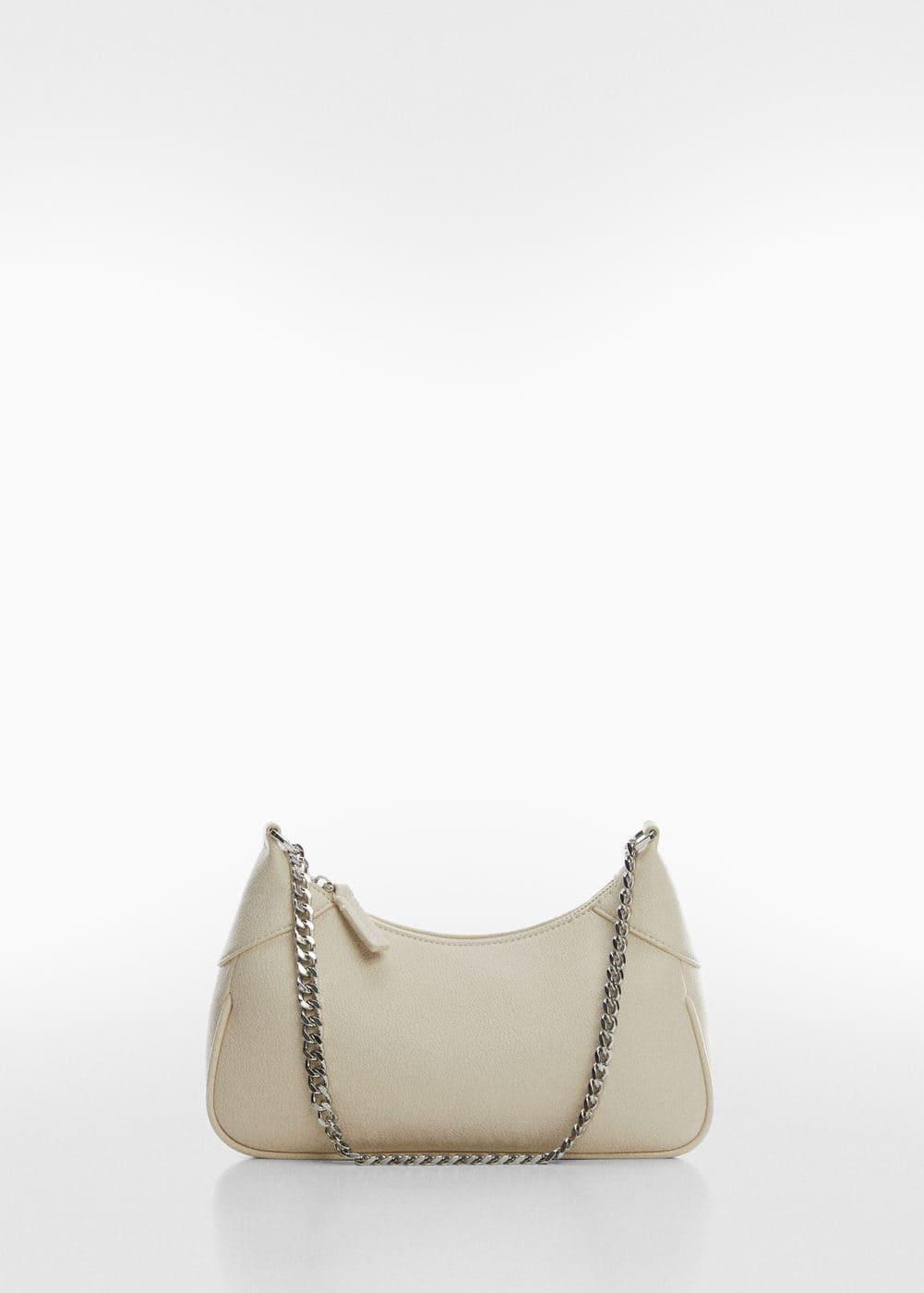 MANGO - Crossbody bag with chain - One size - Women Product Image