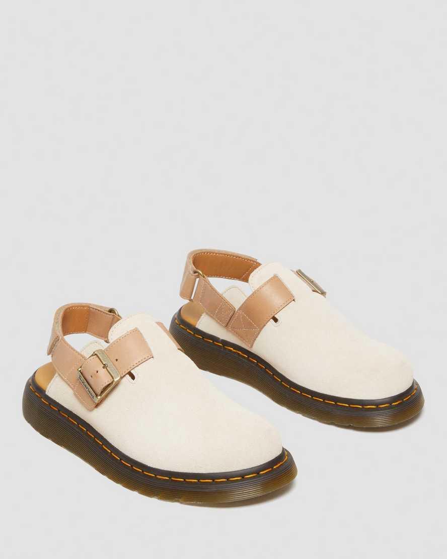 Dr. Martens Womens Jorge II Suede  Leather Clogs Product Image