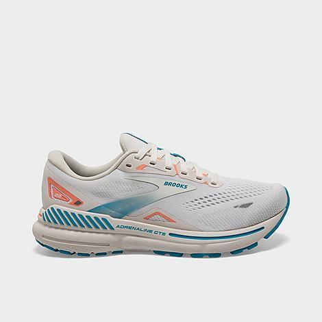 Brooks Adrenaline GTS 23 (Coconut/Papaya/Blue) Women's Shoes Product Image