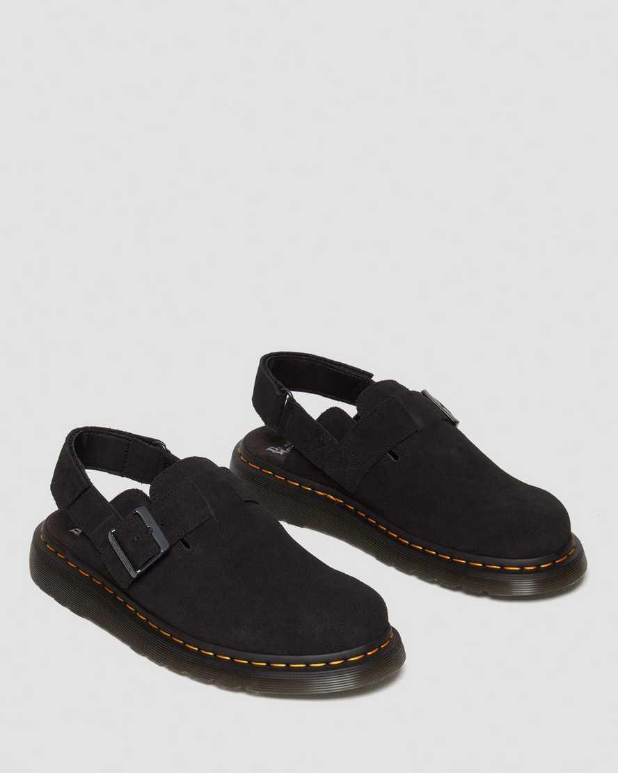 DR MARTENS Jorge II Suede Slingback Mules Product Image